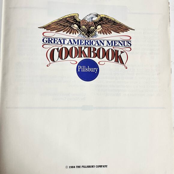 Great American Menus Cookbook by Pillsbury Editors 1984 - Picture 4 of 7